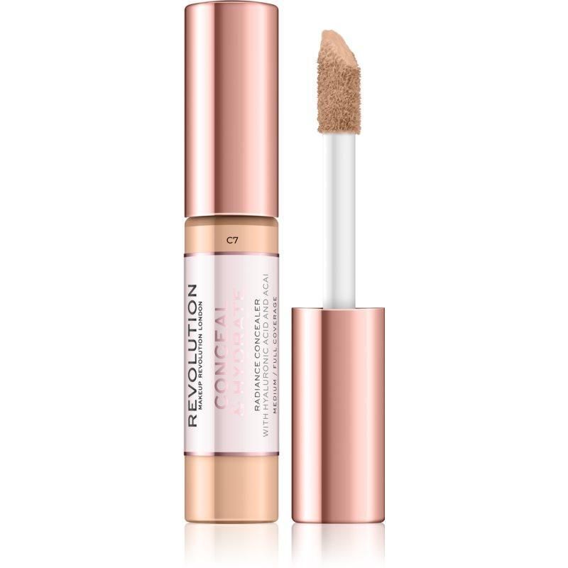 Makeup Revolution Conceal & Hydrate Concealer - C7 - 0.45 Fl Oz