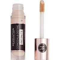 Makeup Revolution Conceal & Define Infinite Longwear Concealer XL 9ml (Various Shades) - C1