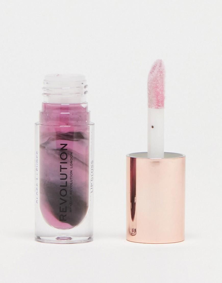Makeup Revolution Lip Swirl Ceramide Gloss (Various Shades) - Cherry Mauve