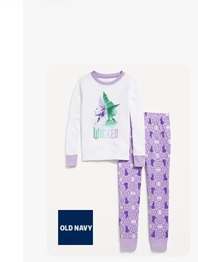 Universal Wicked™ Snug-Fit Graphic Pajama Set for Girls