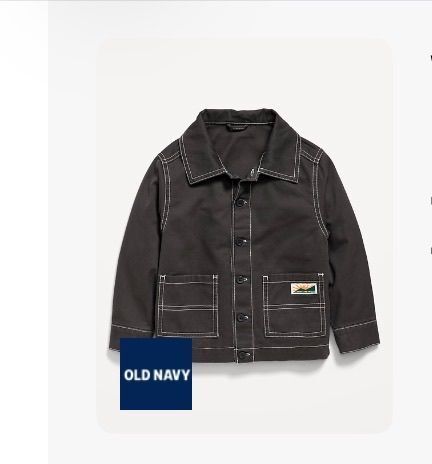 Washed Utility Jacket for Toddler Boys