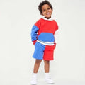 Old navy fleece color block short 2T