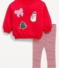Old Navy toddler tunic sweatshirt and leggings set