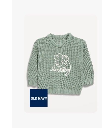 Unisex Loose Sweater for Baby